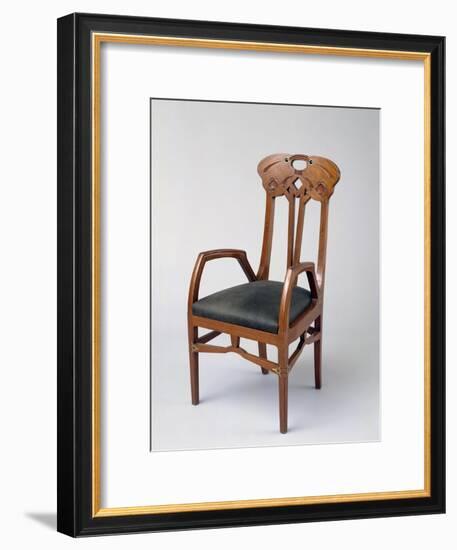 Armchair, Part of a Room Exhibited in Milan in 1906-Eugenio Quarti-Framed Giclee Print