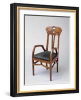 Armchair, Part of a Room Exhibited in Milan in 1906-Eugenio Quarti-Framed Giclee Print