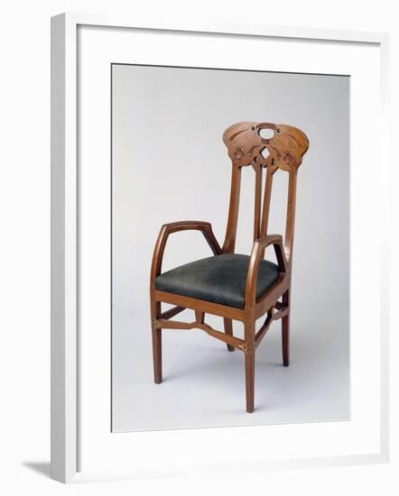 Armchair, Part of a Room Exhibited in Milan in 1906-Eugenio Quarti-Framed Giclee Print