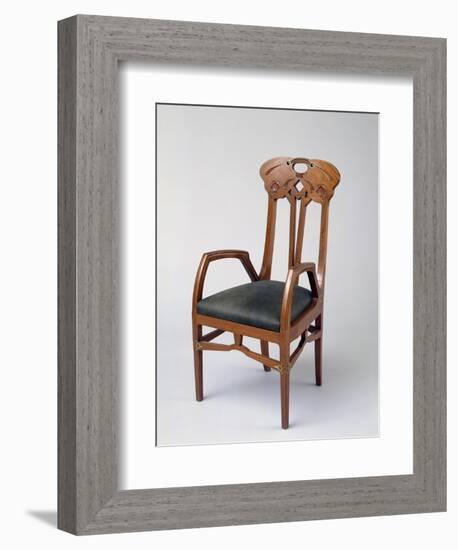 Armchair, Part of a Room Exhibited in Milan in 1906-Eugenio Quarti-Framed Giclee Print