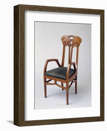 Armchair, Part of a Room Exhibited in Milan in 1906-Eugenio Quarti-Framed Giclee Print