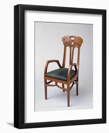 Armchair, Part of a Room Exhibited in Milan in 1906-Eugenio Quarti-Framed Giclee Print