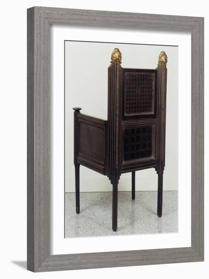 Armchair, Retro-Ettore Zaccari-Framed Giclee Print