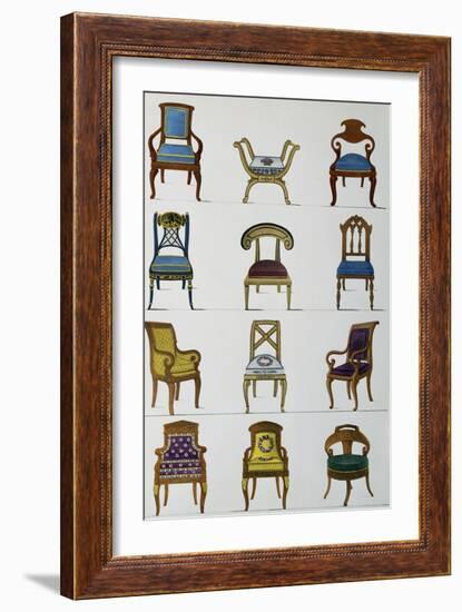 Armchairs-null-Framed Giclee Print