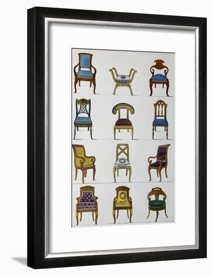 Armchairs-null-Framed Giclee Print