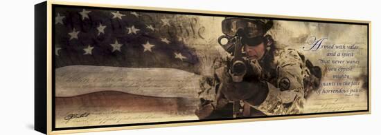 Armed with Valor-Jason Bullard-Framed Premier Image Canvas