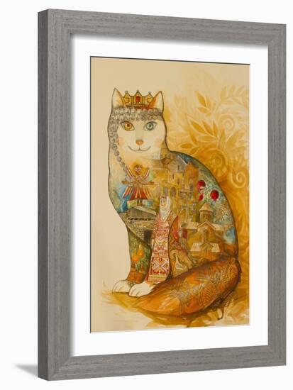 Armenia Cat-Oxana Zaika-Framed Giclee Print