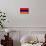 Armenia Flag Design with Wood Patterning - Flags of the World Series-Philippe Hugonnard-Art Print displayed on a wall