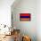 Armenia Flag Design with Wood Patterning - Flags of the World Series-Philippe Hugonnard-Framed Stretched Canvas displayed on a wall
