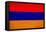 Armenia Flag Design with Wood Patterning - Flags of the World Series-Philippe Hugonnard-Framed Stretched Canvas