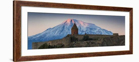 Armenia, Yerevan, Ararat Plain, Khor Virap Armenian Apostolic Church Monastery-Jane Sweeney-Framed Photographic Print