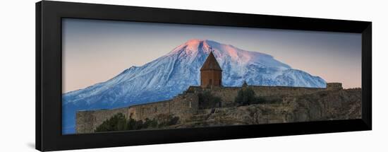 Armenia, Yerevan, Ararat Plain, Khor Virap Armenian Apostolic Church Monastery-Jane Sweeney-Framed Photographic Print