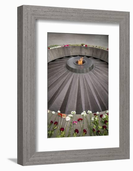 Armenia, Yerevan. Armenian Genocide Memorial-Walter Bibikow-Framed Photographic Print