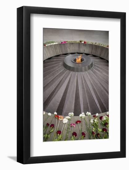 Armenia, Yerevan. Armenian Genocide Memorial-Walter Bibikow-Framed Photographic Print