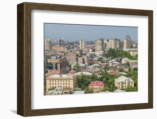 Armenia, Yerevan. The Cascade, city view.-Walter Bibikow-Framed Photographic Print