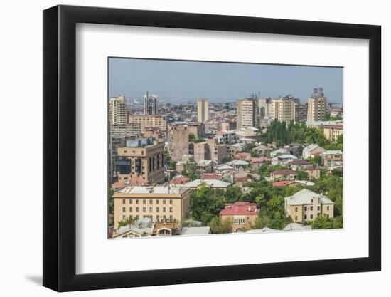 Armenia, Yerevan. The Cascade, city view.-Walter Bibikow-Framed Photographic Print