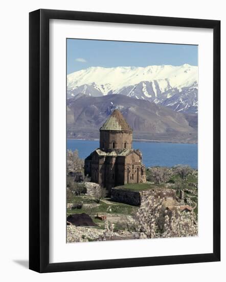 Armenian Church of Holy Cross, Akdamar Island, Lake Van, Anatolia, Turkey-Adam Woolfitt-Framed Photographic Print