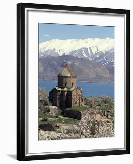 Armenian Church of Holy Cross, Akdamar Island, Lake Van, Anatolia, Turkey-Adam Woolfitt-Framed Photographic Print