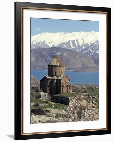 Armenian Church of Holy Cross, Akdamar Island, Lake Van, Anatolia, Turkey-Adam Woolfitt-Framed Photographic Print