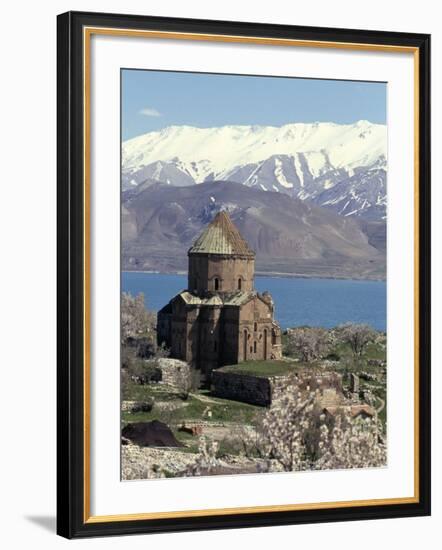 Armenian Church of Holy Cross, Akdamar Island, Lake Van, Anatolia, Turkey-Adam Woolfitt-Framed Photographic Print