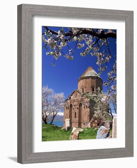 Armenian Church of the Holy Cross on Akdamar Island in Lake Van, Anatolia, Eastern Turkey Minor-Woolfitt Adam-Framed Photographic Print