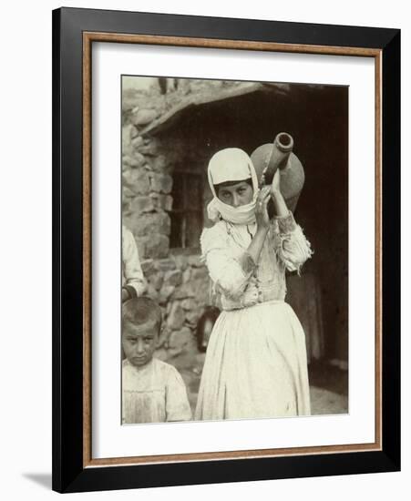 Armenian Country Girl, Yerevan-Dmitri Ivanovich Yermakov-Framed Giclee Print