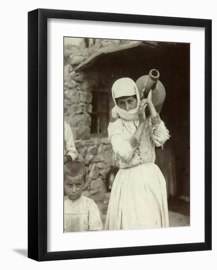 Armenian Country Girl, Yerevan-Dmitri Ivanovich Yermakov-Framed Giclee Print