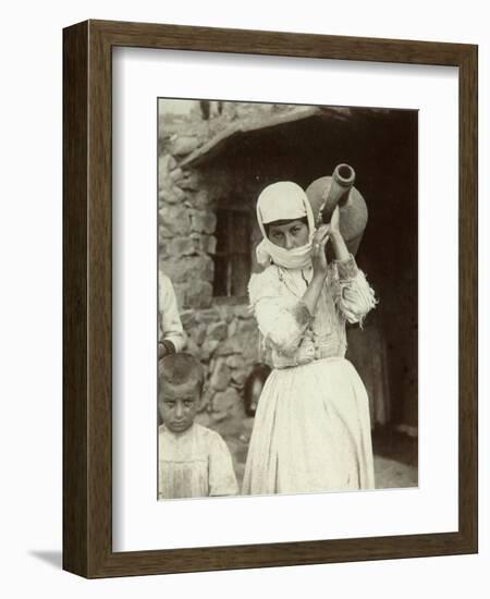 Armenian Country Girl, Yerevan-Dmitri Ivanovich Yermakov-Framed Giclee Print