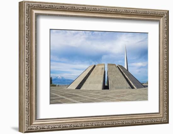 Armenian Genocide Memorial, Tsitsernakaberd, Yerevan, Armenia, Caucasus, Asia-G&M Therin-Weise-Framed Photographic Print