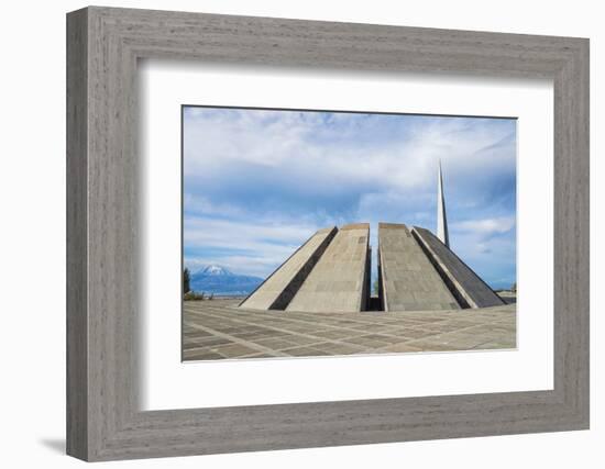 Armenian Genocide Memorial, Tsitsernakaberd, Yerevan, Armenia, Caucasus, Asia-G&M Therin-Weise-Framed Photographic Print