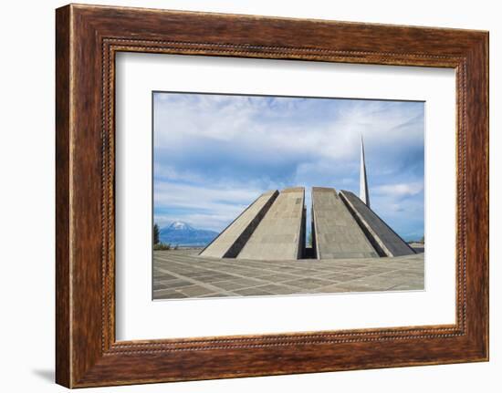 Armenian Genocide Memorial, Tsitsernakaberd, Yerevan, Armenia, Caucasus, Asia-G&M Therin-Weise-Framed Photographic Print