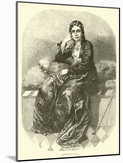 Armenian Lady-null-Mounted Giclee Print