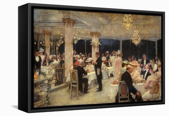 Armenonville, le soir du Grand Prix de Longchamp-Henri Gervex-Framed Premier Image Canvas