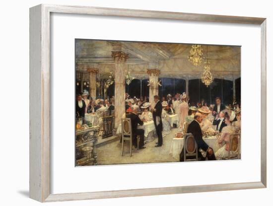 Armenonville, le soir du Grand Prix de Longchamp-Henri Gervex-Framed Giclee Print