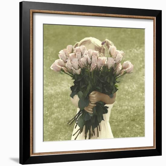 Armful of Roses-Betsy Cameron-Framed Art Print