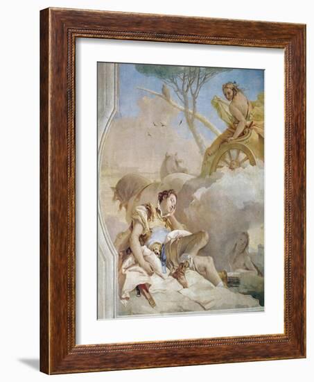 Armida Abducting Thesleeping Rinaldo-Giovanni Battista Tiepolo-Framed Giclee Print