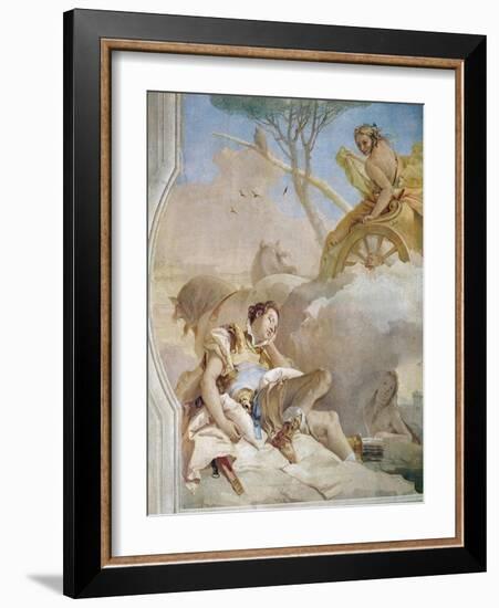 Armida Abducting Thesleeping Rinaldo-Giovanni Battista Tiepolo-Framed Giclee Print