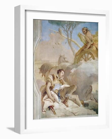 Armida Abducting Thesleeping Rinaldo-Giovanni Battista Tiepolo-Framed Giclee Print