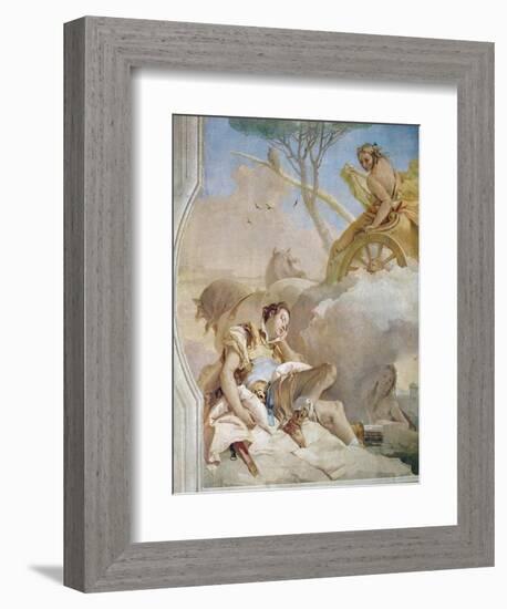 Armida Abducting Thesleeping Rinaldo-Giovanni Battista Tiepolo-Framed Giclee Print