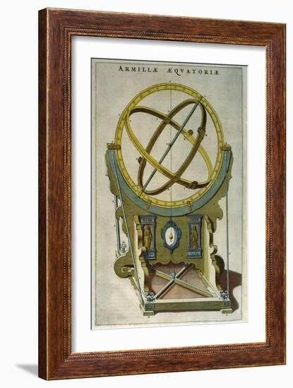 Armillae Aequatoriae (Les Armilles de L'Equateur)-Joan Blaeu-Framed Giclee Print