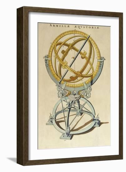 Armillae Aequatoriae-Joan Blaeu-Framed Giclee Print