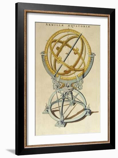 Armillae Aequatoriae-Joan Blaeu-Framed Giclee Print