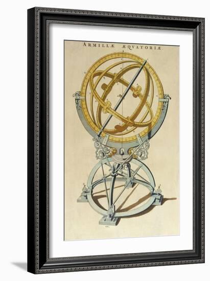 Armillae Aequatoriae-Joan Blaeu-Framed Giclee Print