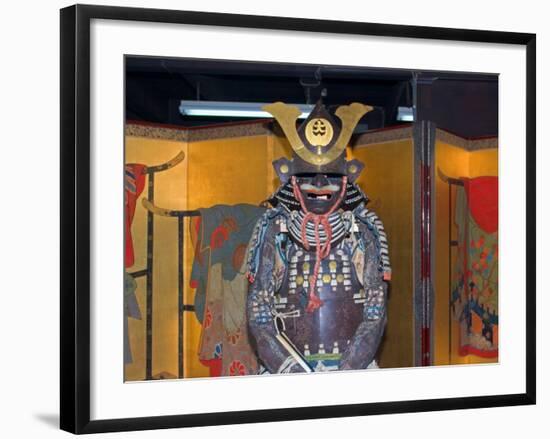 Armor Samurai, Kyoto, Japan-Shin Terada-Framed Photographic Print