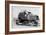 Armored Car on Rails, Baghdad, Iraq, 1917-1919-null-Framed Giclee Print