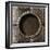 Armored Metal Porthole Background-Andrey_Kuzmin-Framed Art Print