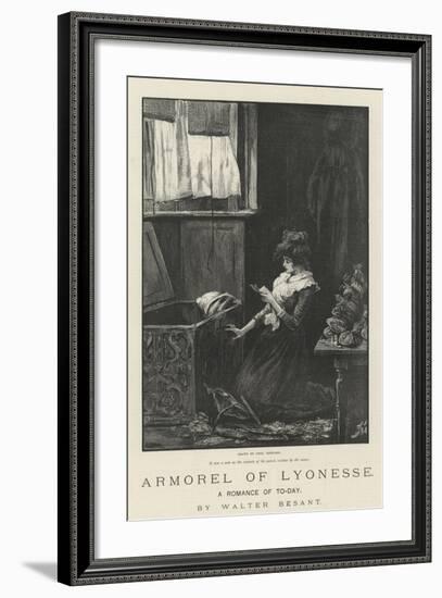 Armorel of Lyonesse, a Romance of To-Day-Frederick Barnard-Framed Giclee Print