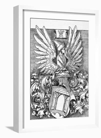 'Armorial Bearings of the Durer Family', 1523, (1906)-Albrecht Durer-Framed Giclee Print