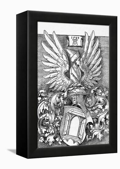 'Armorial Bearings of the Durer Family', 1523, (1906)-Albrecht Durer-Framed Premier Image Canvas