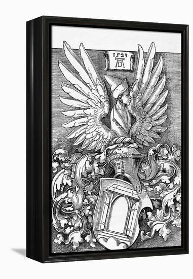 'Armorial Bearings of the Durer Family', 1523, (1906)-Albrecht Durer-Framed Premier Image Canvas